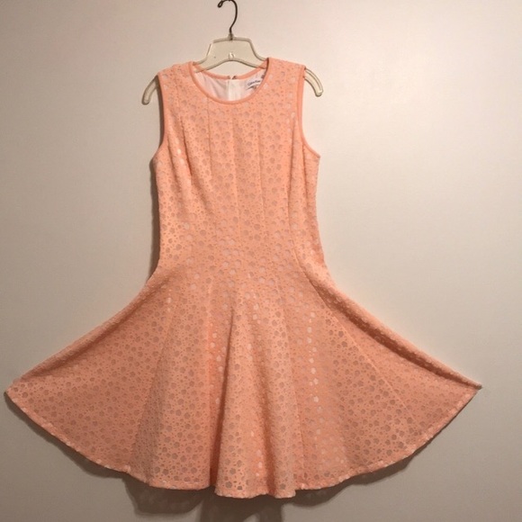 Calvin Klein sleeveless midi  dress size 10 - Picture 2 of 3